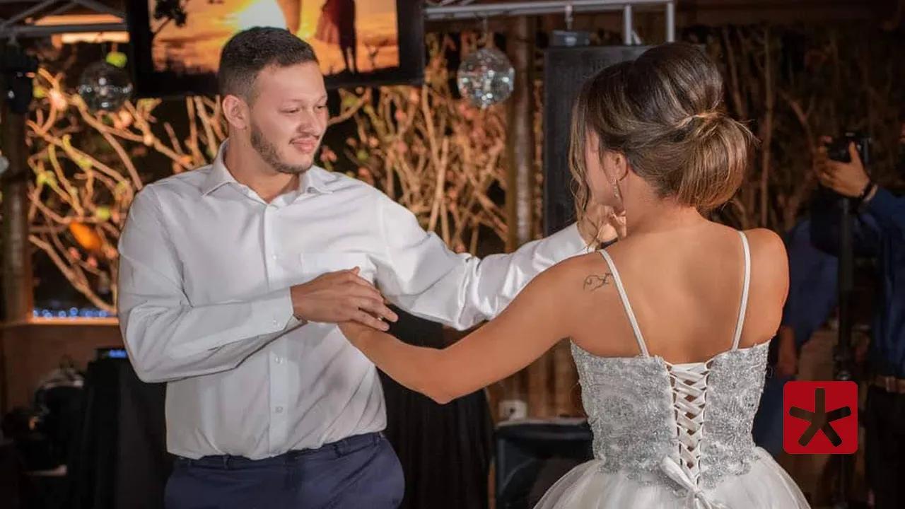 Louranny e Guilherme eram vizinhos e não se conheciam, mas um passo de forró os uniu 