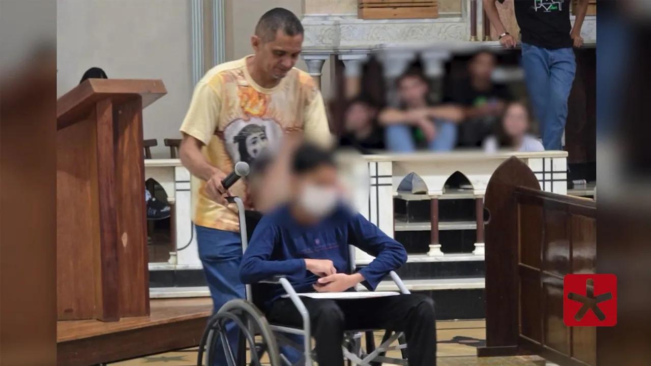 Fiéis descobriram que homem é conhecido na região Nordeste por aplicar o mesmo golpe