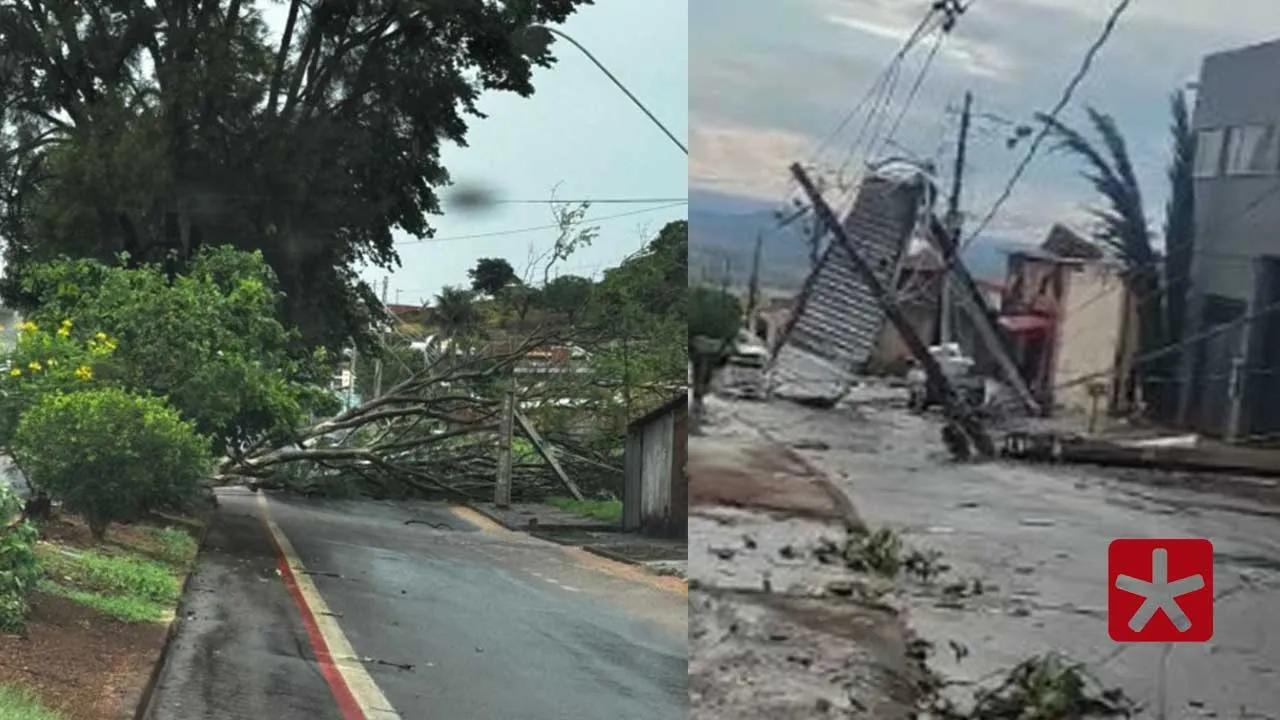 Além disso, o volume de água provocou alagamentos em diversos pontos